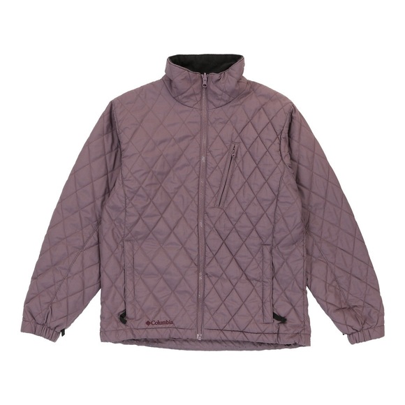 Columbia Jackets & Blazers - Columbia Interchange Purple Full Zip Quilted Puffer Jacket